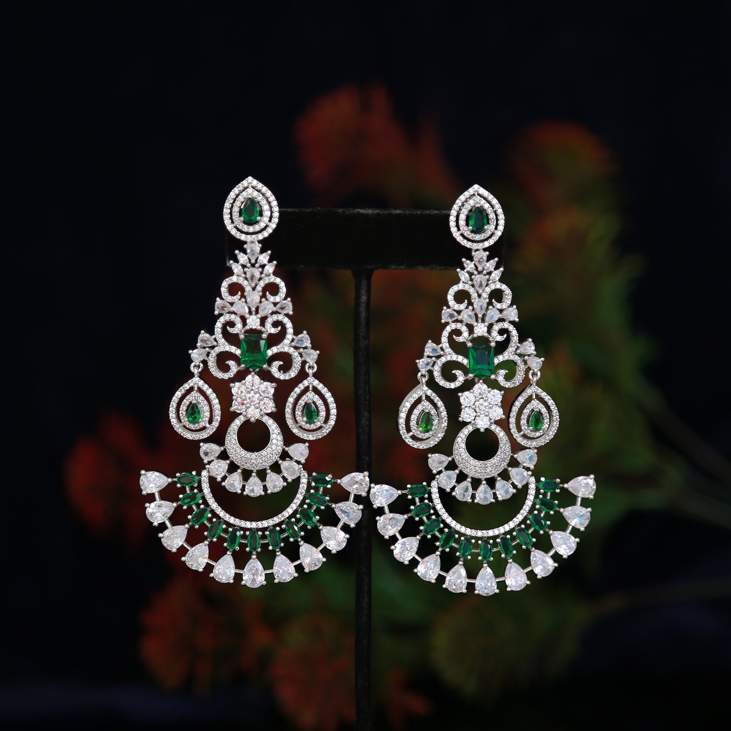 Buy Awesome Indian Traditional Handmade Enamel Jhumka Meenakari Wired Beads  Round Jhumka Earrings Flower Earrings Colourful Long Earrings . Online in  India - Etsy